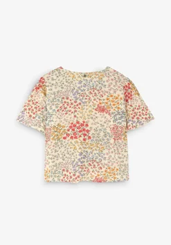 Scalpers Shirts<Honeycomb Flower Blouse