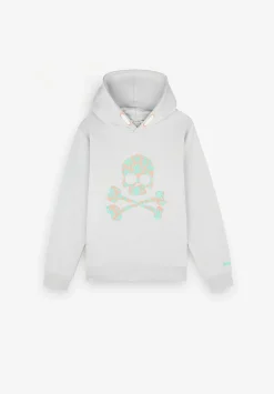 Scalpers Sweatshirts<Hooded Sweatshirt With Decorative Laces