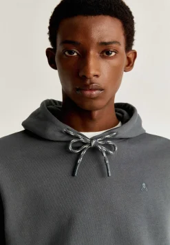 Scalpers Sweatshirts<Hooded Sweatshirt With Drawstring Detail