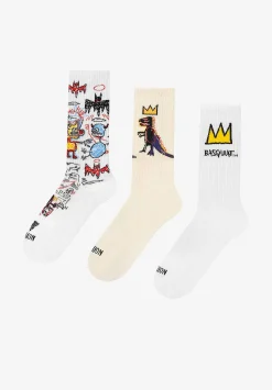 Scalpers Socks<Jimmy Lion | Athletic Basquiat Pack Socks