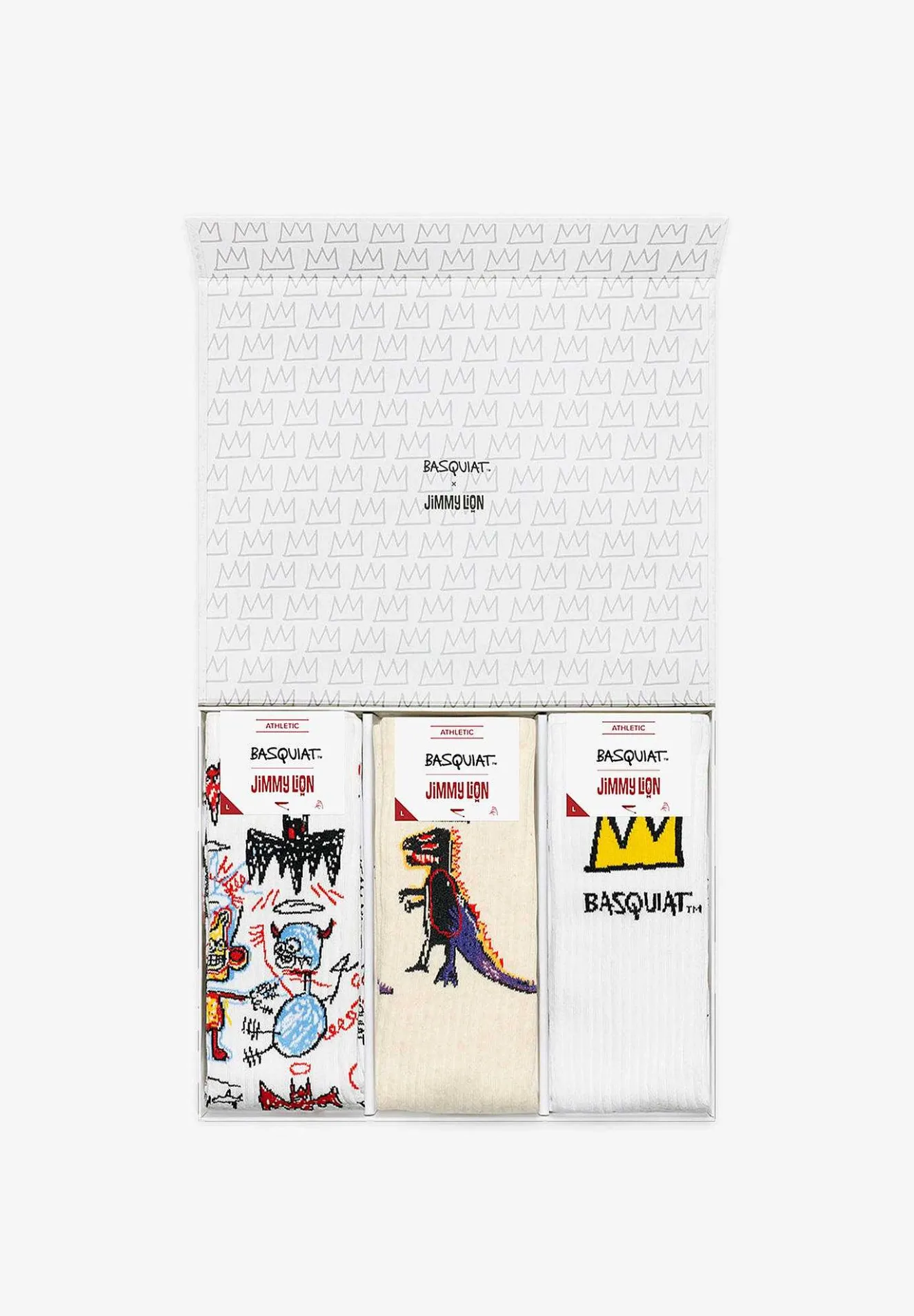 Scalpers Socks<Jimmy Lion | Athletic Basquiat Pack Socks