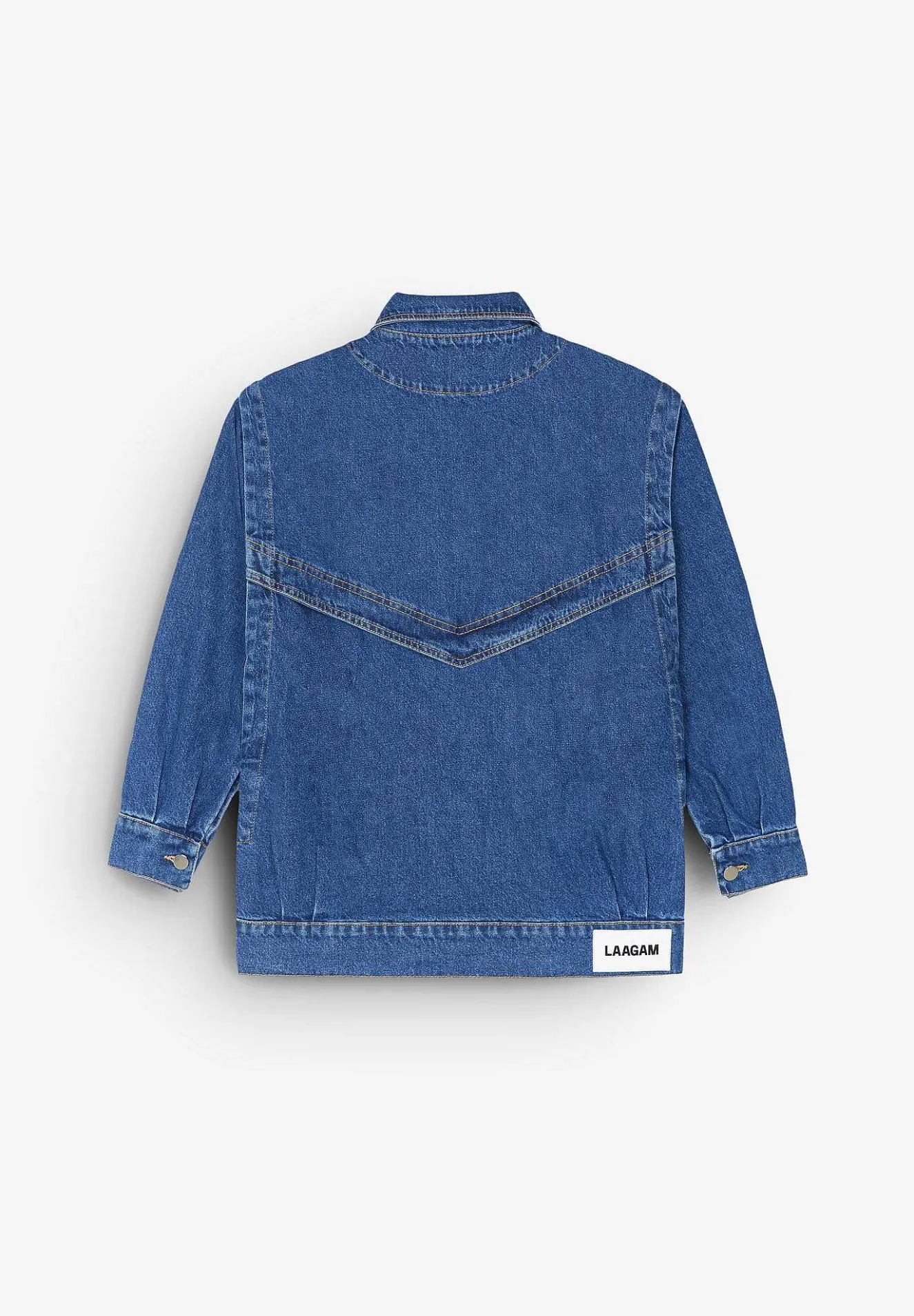 Scalpers Jackets And Trench<Laagam | De-Nimes Detachable Sleeves Jacket