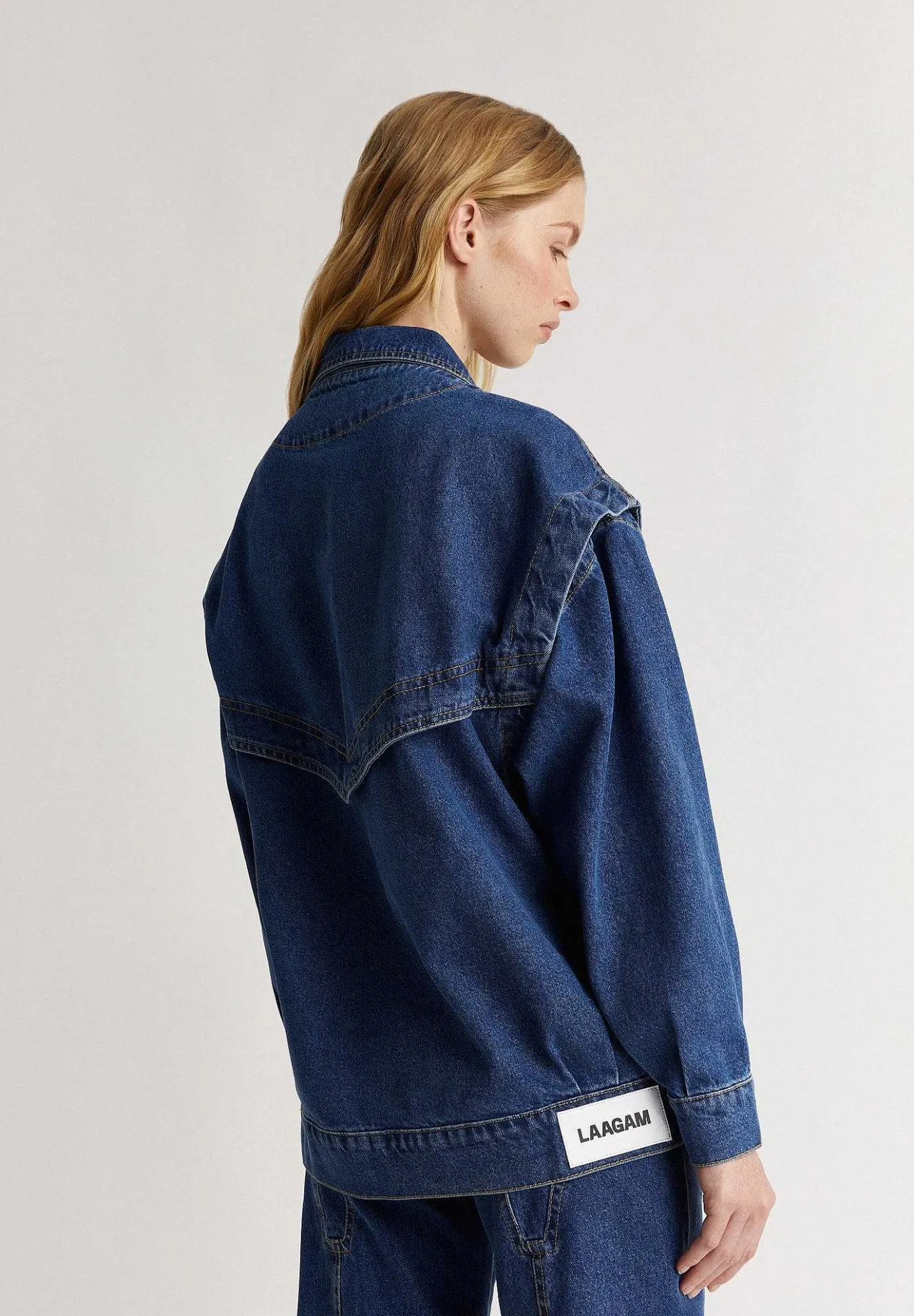 Scalpers Jackets And Trench<Laagam | De-Nimes Detachable Sleeves Jacket