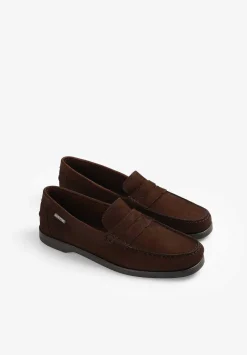 Scalpers Formal<Label Leather Moccasins