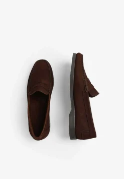 Scalpers Formal<Label Leather Moccasins