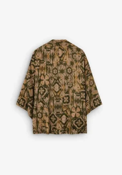 Scalpers Shirts<Lace Kimono Blouse