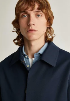 Scalpers Jackets And Jackets<Lapel Neck Trench