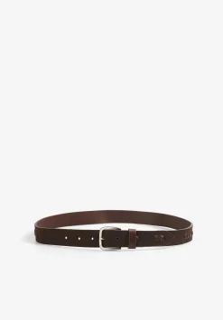 Scalpers Belts And Suspenders<Leather Belt Details