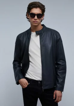 Scalpers Jackets And Jackets<Leather Biker Jacket