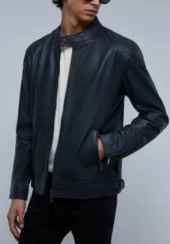 Scalpers Jackets And Jackets<Leather Biker Jacket