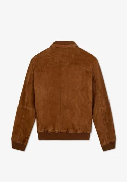 Scalpers Jackets And Jackets<Leather Bomber Jacket