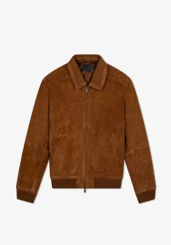 Scalpers Jackets And Jackets<Leather Bomber Jacket