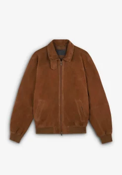Scalpers Jackets And Jackets<Leather Bomber Jacket