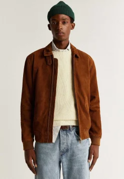 Scalpers Jackets And Jackets<Leather Bomber Jacket