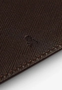 Scalpers Wallets And Card Holders<Leather Card Holder With Contrast Detail