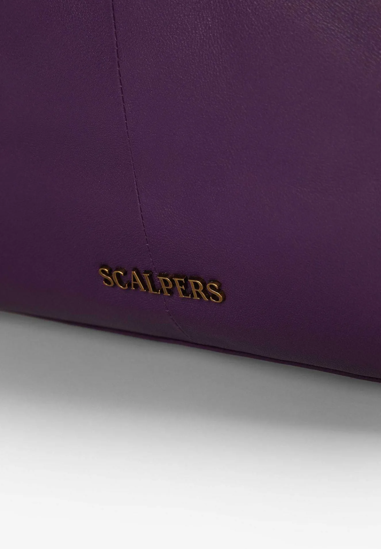 Scalpers Fur<Leather Shoulder Bag Gathered Details