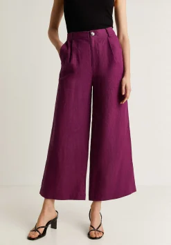 Scalpers Pants<Linen Pants With Pleats