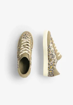 Scalpers Footwear<Low Top Sneaker Skull Animal Print