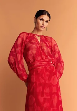 Scalpers Shirts<Lurex Opening Blouse