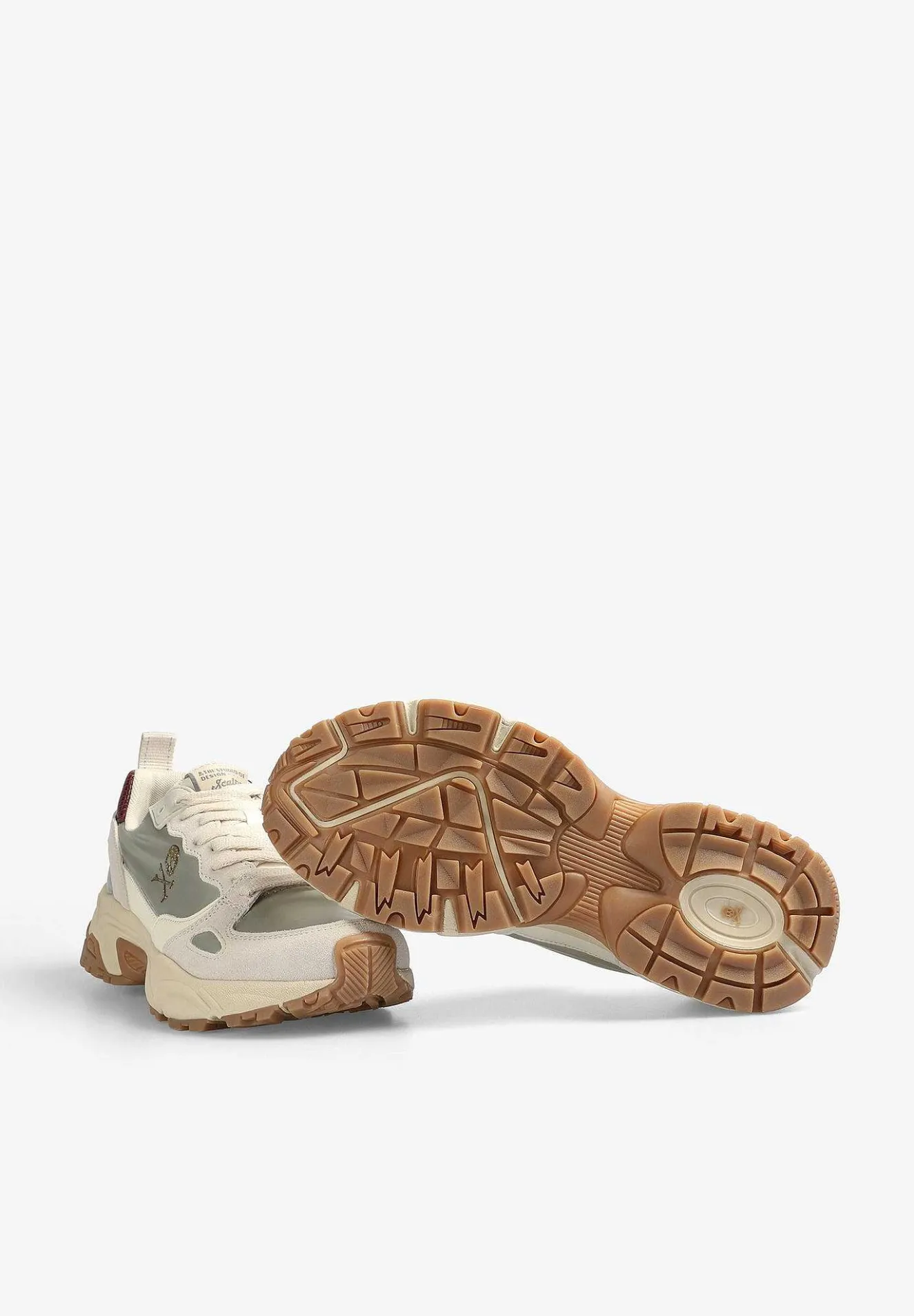 Scalpers Sneakers<Metallic Combined Sneakers