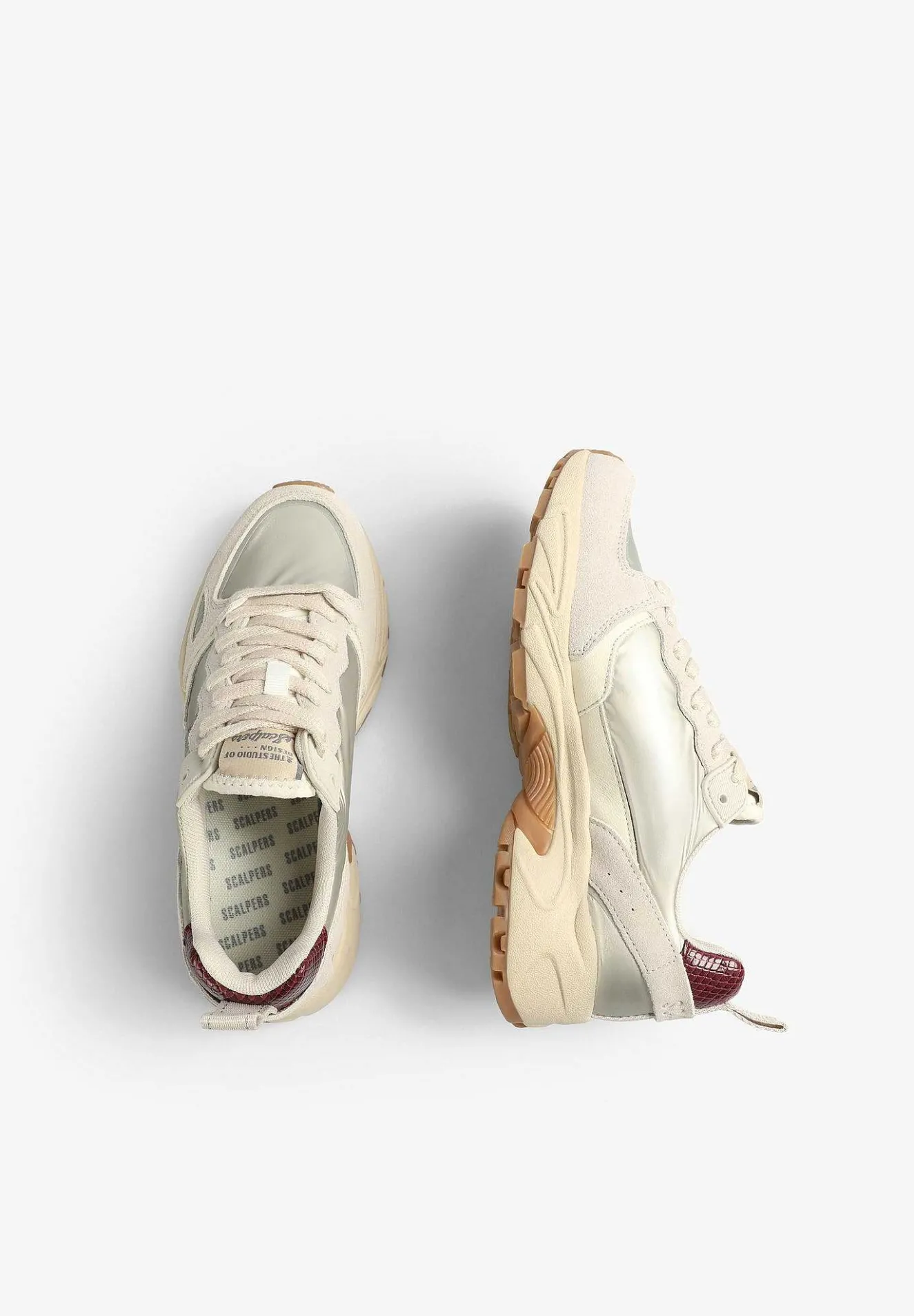 Scalpers Sneakers<Metallic Combined Sneakers
