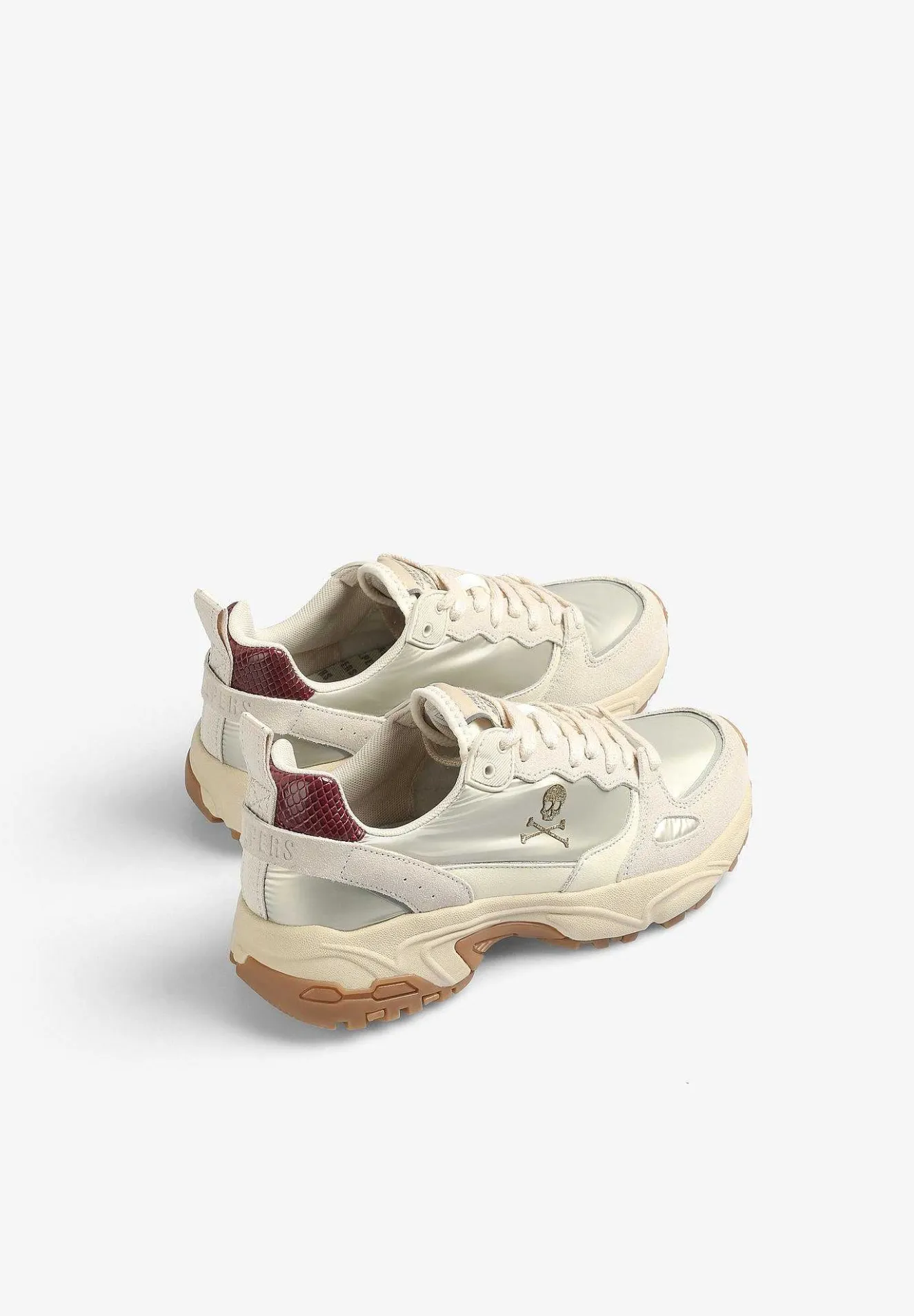 Scalpers Sneakers<Metallic Combined Sneakers