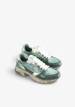 Scalpers Sneakers<Metallic Combined Sneakers