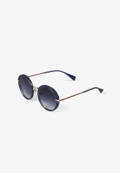 Scalpers Glasses<Metallic Round Sunglasses