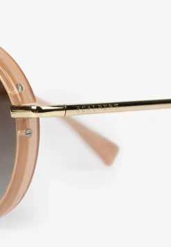 Scalpers Glasses<Metallic Round Sunglasses
