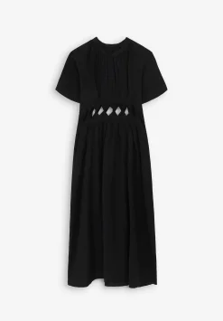 Scalpers Dresses<Midi Dress With Waist Slits