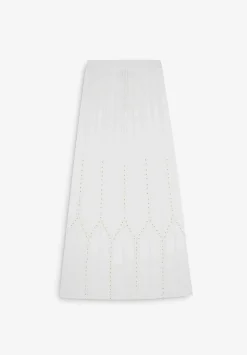 Scalpers Skirts<Midi Knitted Skirt With Studs