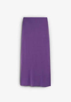 Scalpers Skirts<Midi Skirt With Knot Detail