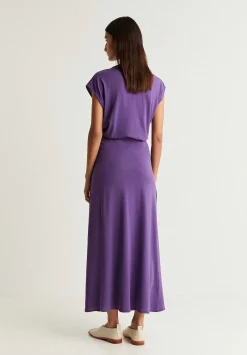 Scalpers Skirts<Midi Skirt With Knot Detail