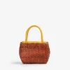 Scalpers Fur<Mini Braided Leather Bag