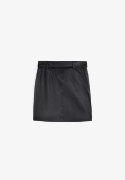 Scalpers Skirts<Mini Leather Skirt With Belt