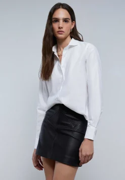 Scalpers Skirts<Mini Leather Skirt With Belt