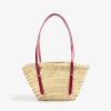 Scalpers Fur<Mini Raffia Carrycot Bag