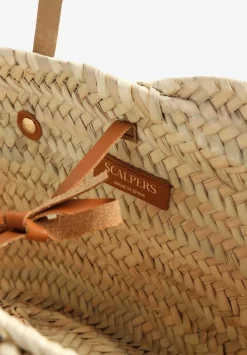 Scalpers Fur<Mini Raffia Carrycot Bag
