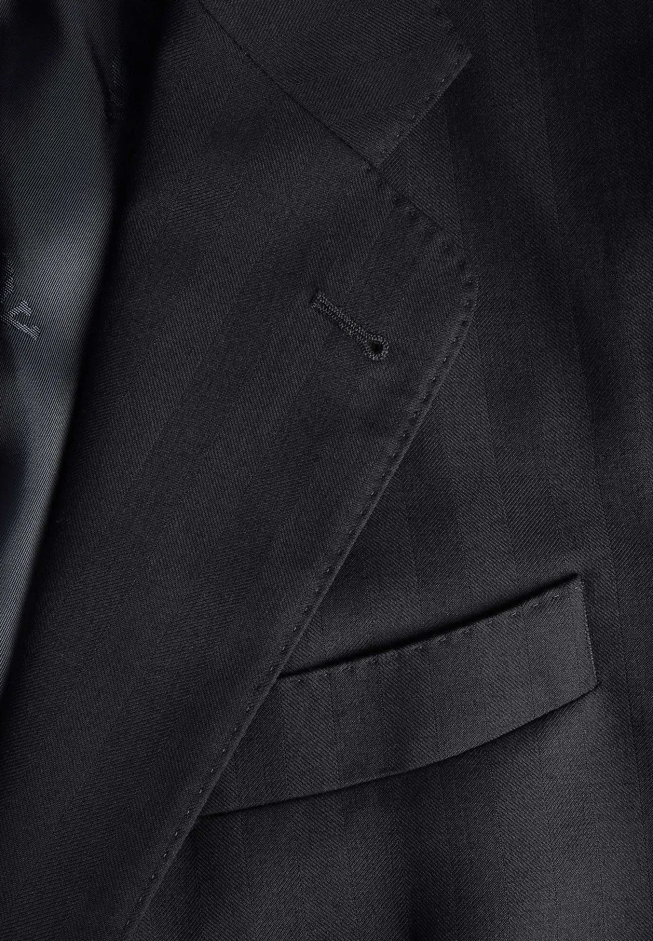 Scalpers Suits<Navy Blue Herringbone Suit