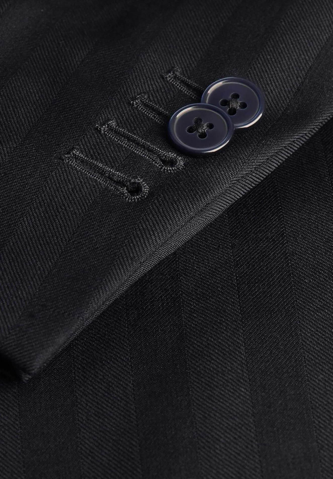 Scalpers Suits<Navy Blue Herringbone Suit