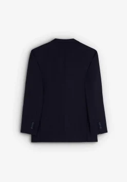 Scalpers Suits<Navy Blue Striped Wool Suit