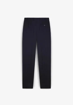 Scalpers Suits<Navy Blue Structured Suit With Pockets
