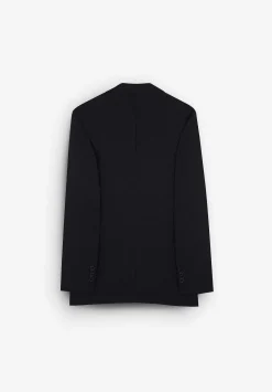 Scalpers Suits<Navy Blue Wool Structured Suit