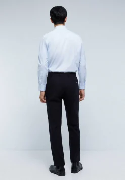 Scalpers Suits<Navy Blue Wool Structured Suit