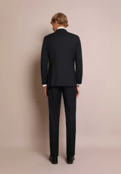 Scalpers Suits<Navy Blue Wool Suit