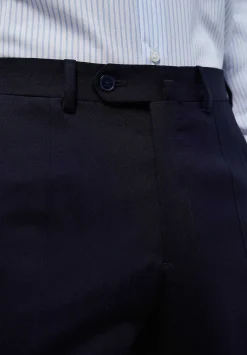 Scalpers Suits<Navy Blue Wool Suit