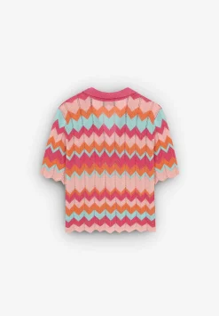 Scalpers Sweaters And Cardigans<Openwork Lurex Knit Sweater