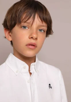 Scalpers Shirts<Oxford Shirt With Button Collar