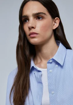 Scalpers Shirts<Oxford Shirt With Button Collar