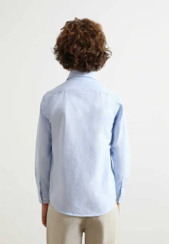 Scalpers Shirts<Oxford Shirt With Button Collar